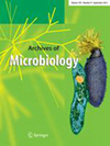 ARCHIVES OF MICROBIOLOGY杂志封面